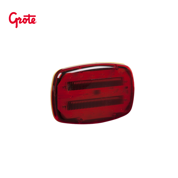 Grote 79202-5 Red LED Magnetic Warning Light